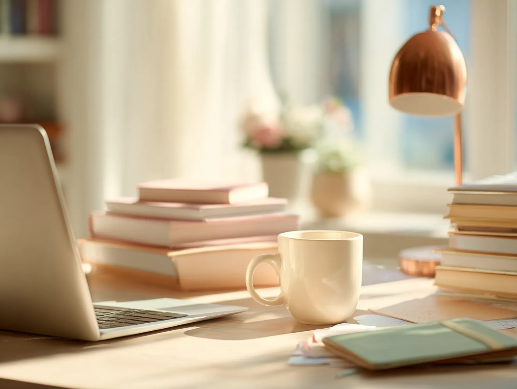 Creative home based workspace