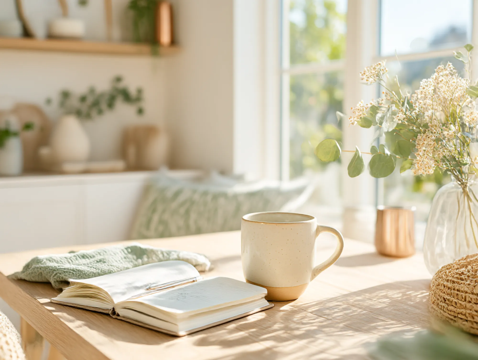 Creative home based workspace